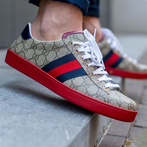 gucci ace gg sneakers|gucci ace gg suede sneakers.